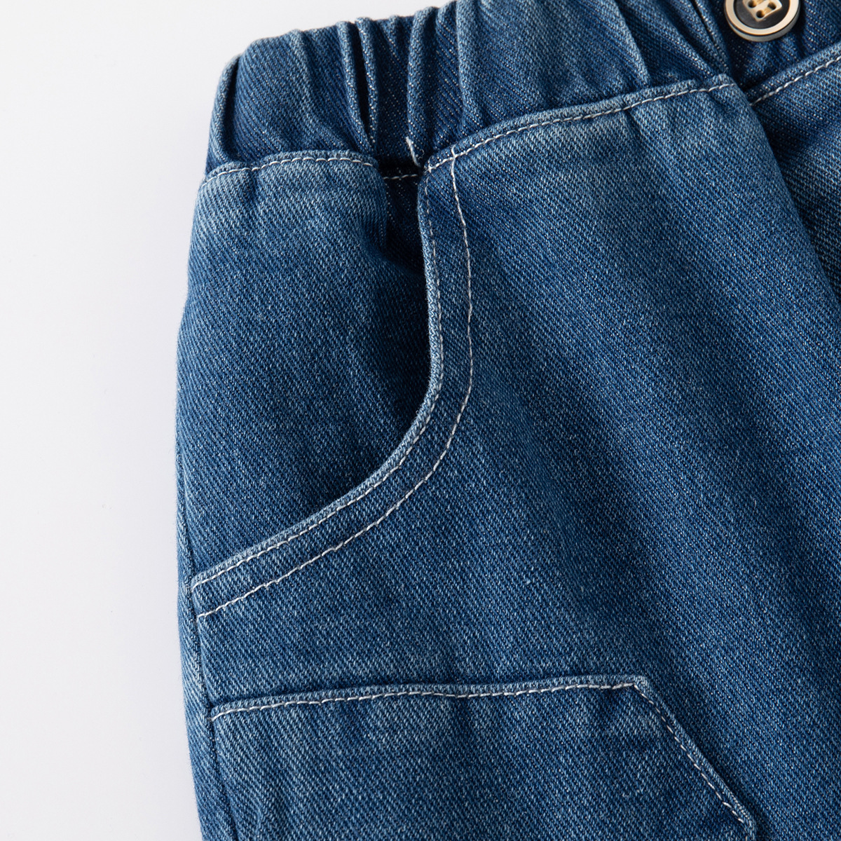 Half Denim Shorts For Toddler Kids