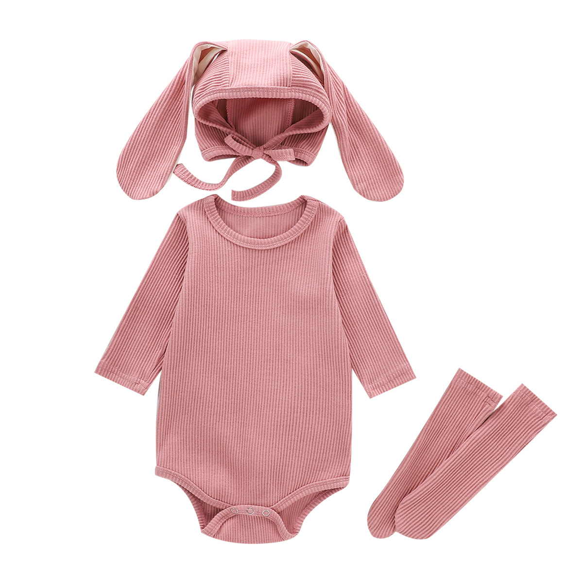 Bunny Ears Baby Coming Home Romper Gift Set