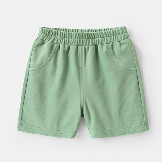 Candy Color Casual Shorts For Toddler Kids