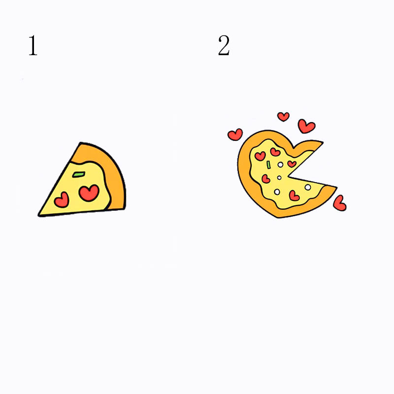 Pizza Couples Valentine Family Matching Shirts