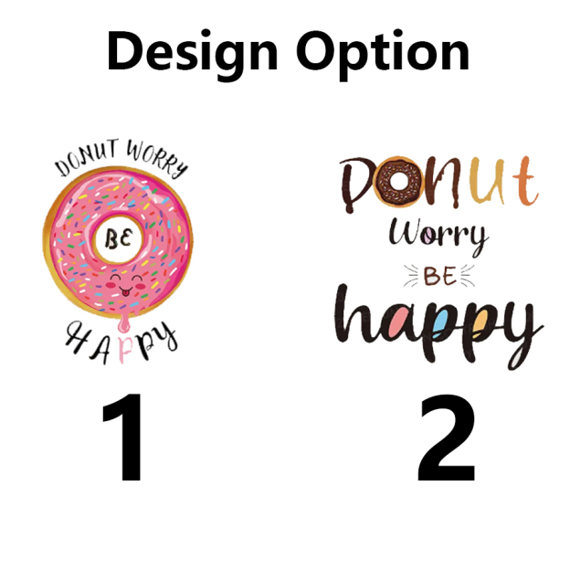 Donut Worry Be Happy Bodysuit For Baby 