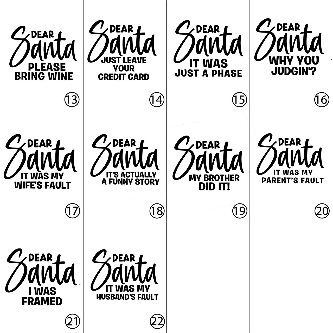 Christmas Dear Santa Family Matching Pajamas Beepumpkin