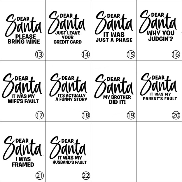 Christmas Dear Santa Family Matching Shirts Beepumpkin