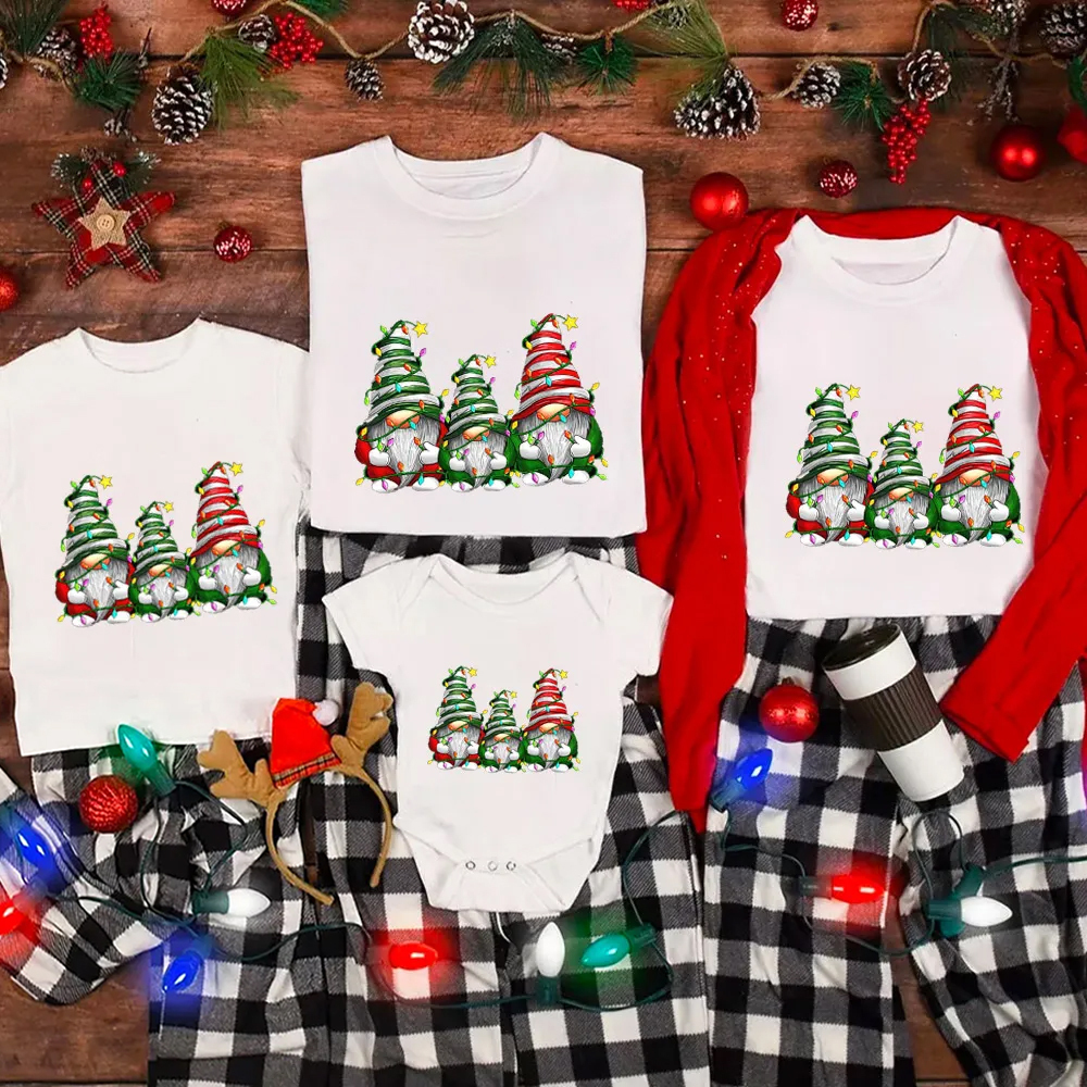 Christmas Gnomes Family Matching Shirt