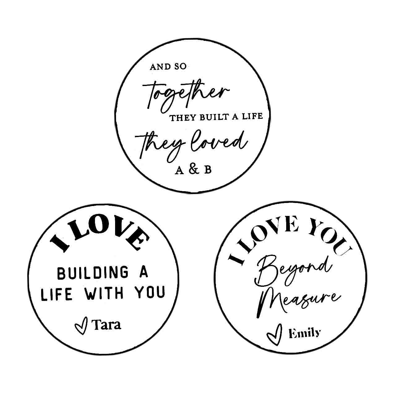 Tape Measure Personalized Gifts For Valentine‘s Day
