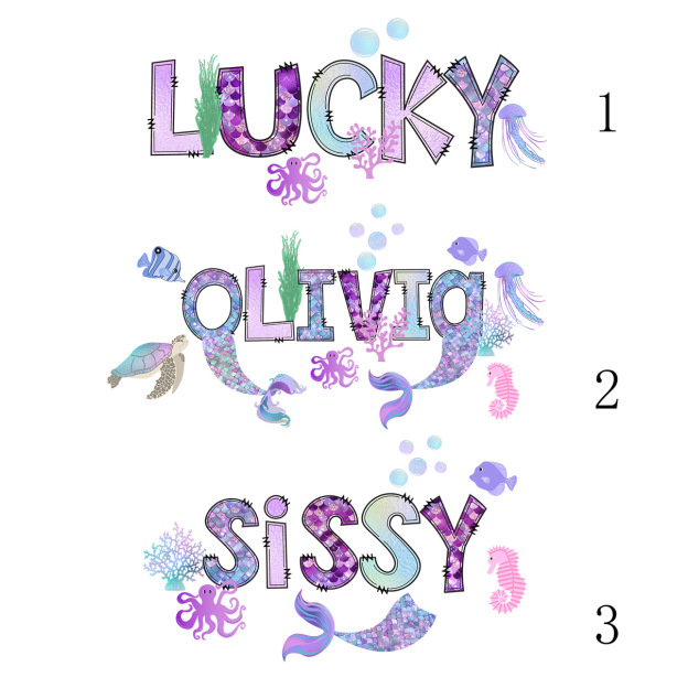 Ocean Mermaid Bodysuit For Baby