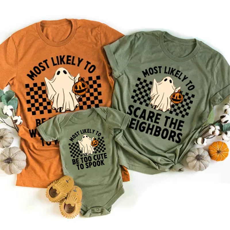 Matching Family Halloween Shirts Most Likely To