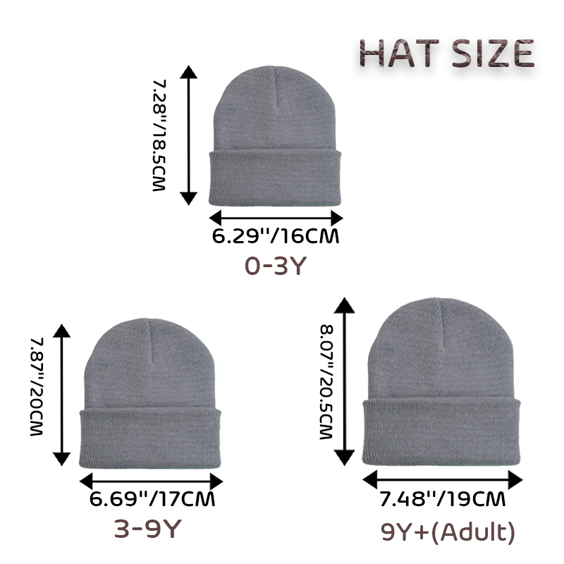 Embroidered Name Beanie Hat