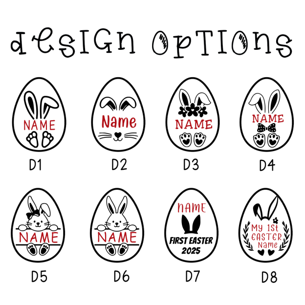 Personalized Musical Wooden Easter Egg Shakers