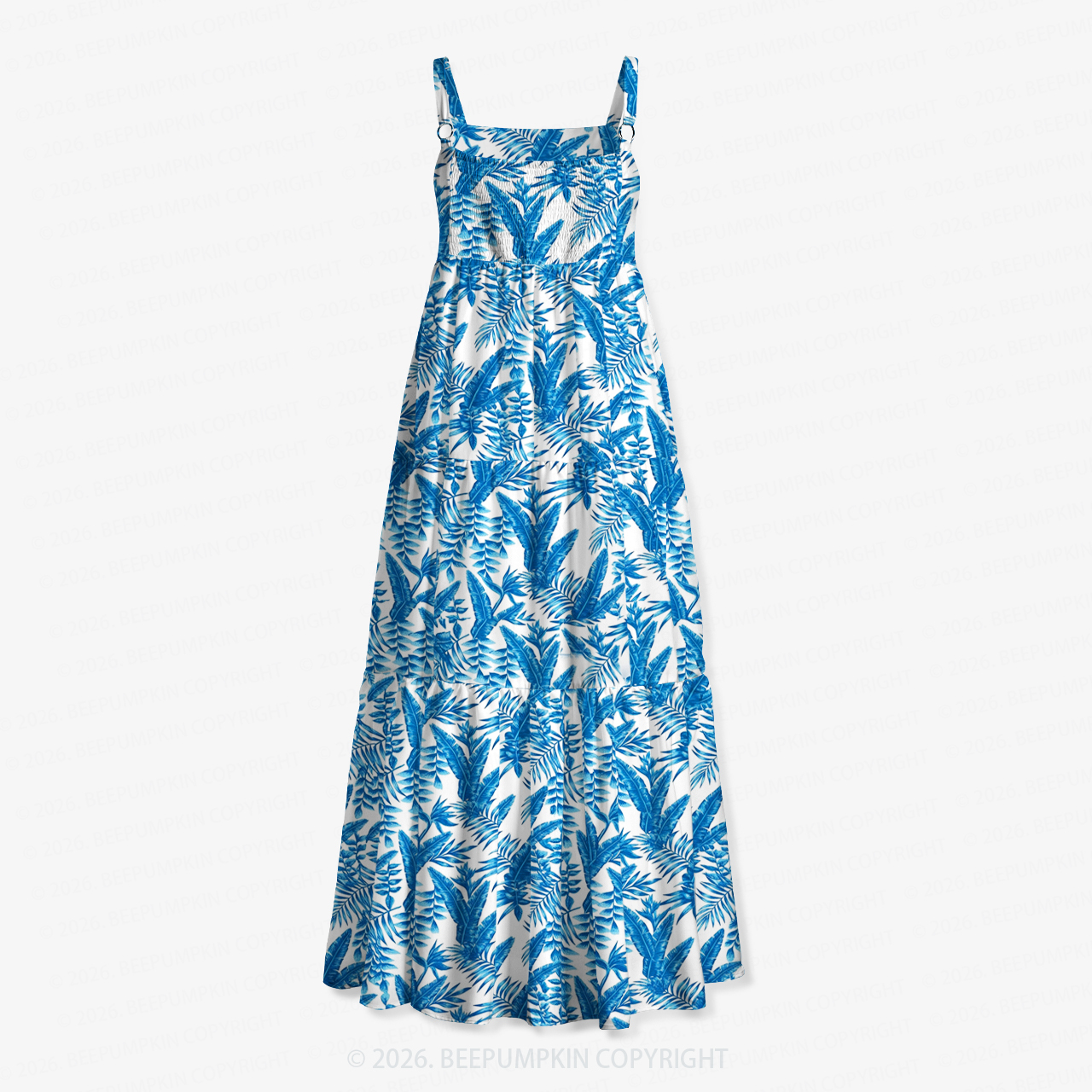 Ocean Palms Flowing Women’s Voile Cami Dress