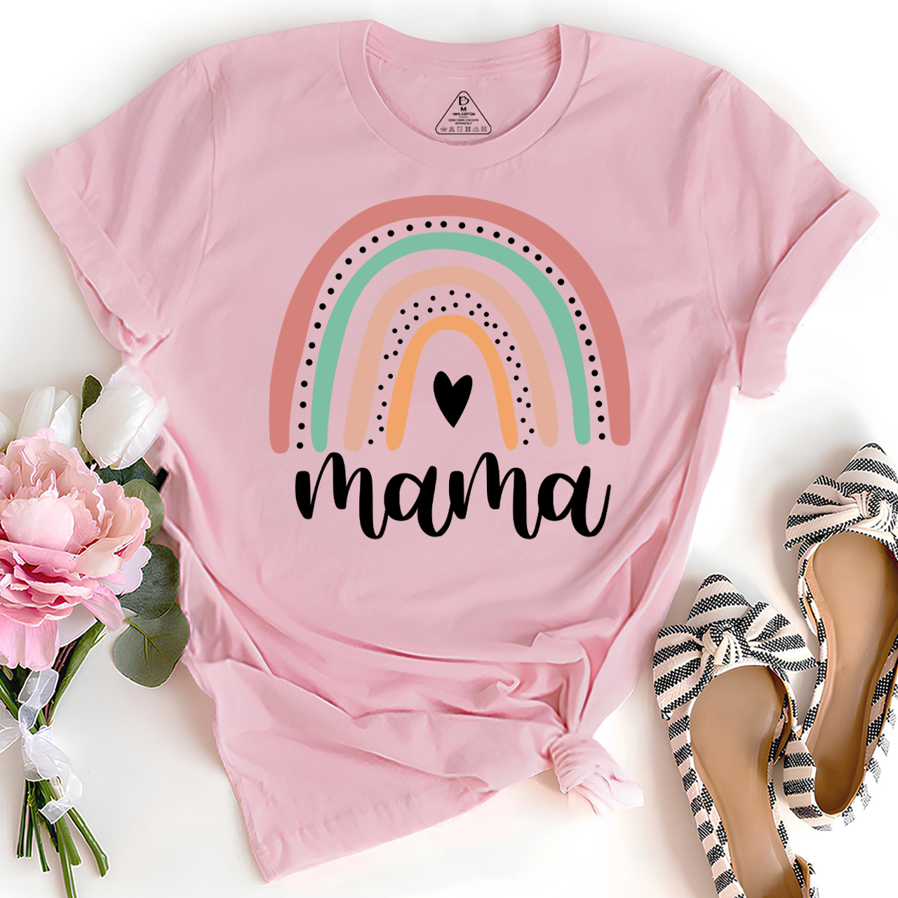 Mama Rainbow Gift Shirt