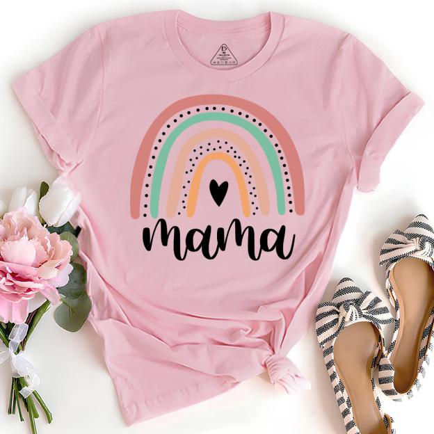 Mama Rainbow Gift Shirt