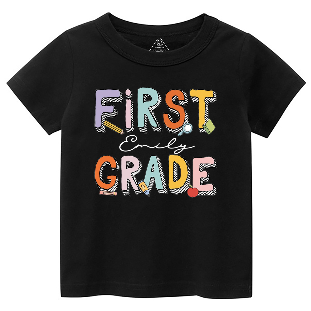 Personalized Back to School Bundle Toddler&Kid's Tees Beepumpkin 