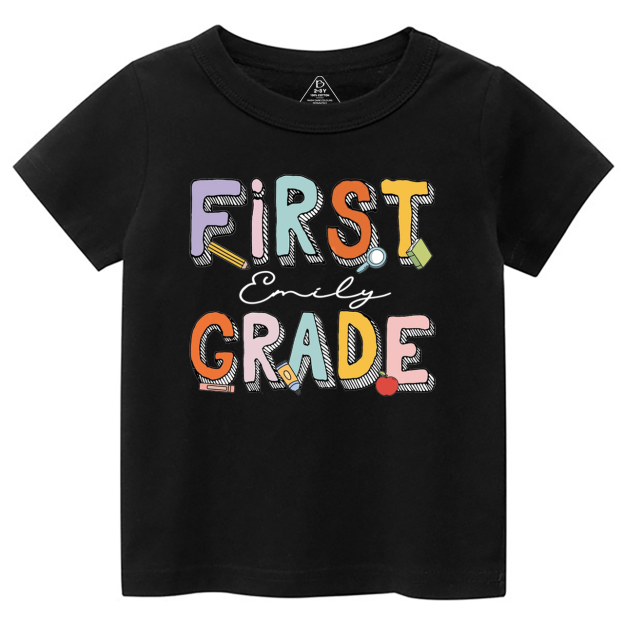 Personalized Back to School Bundle Toddler&Kid's Tees Beepumpkin 