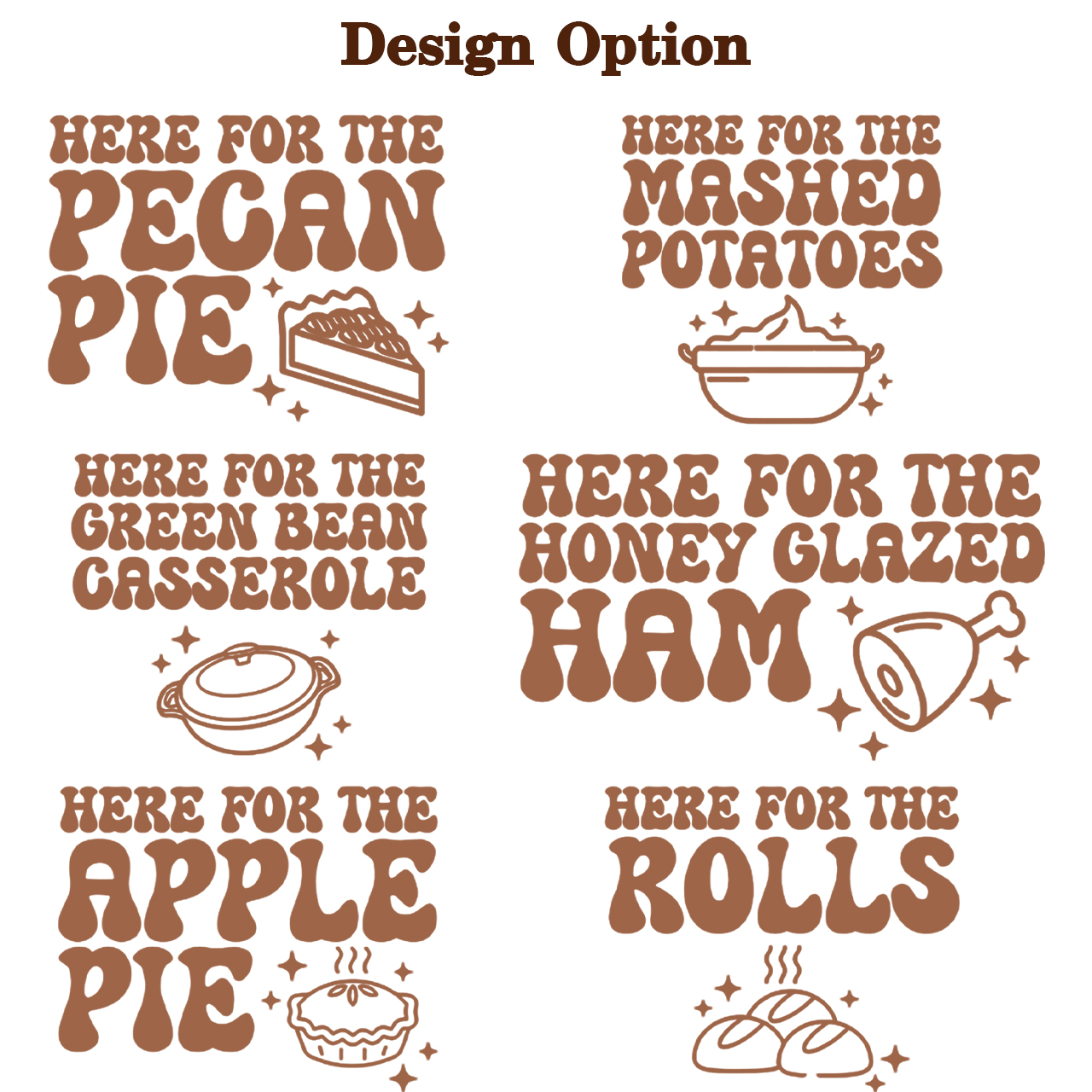 Personalized I’m Here For Thanksgiving Family Matching Shirts