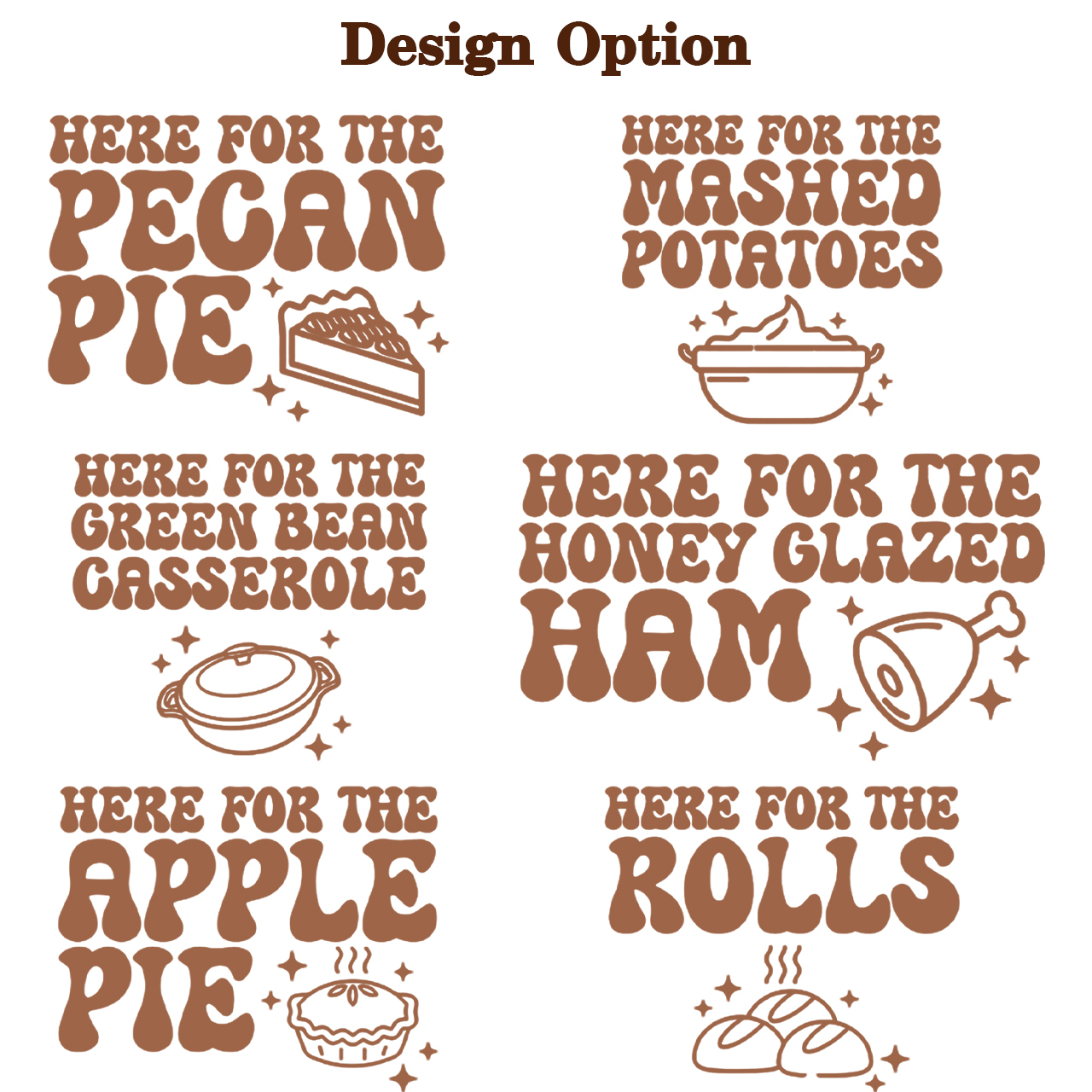 Personalized I’m Here For Thanksgiving Family Matching Shirts