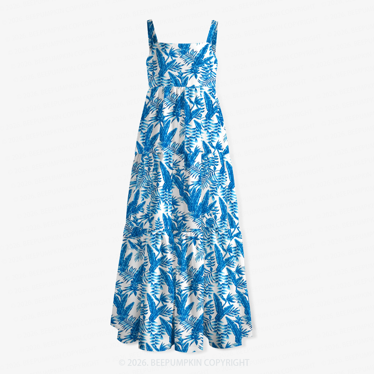 Ocean Palms Flowing Women’s Voile Cami Dress