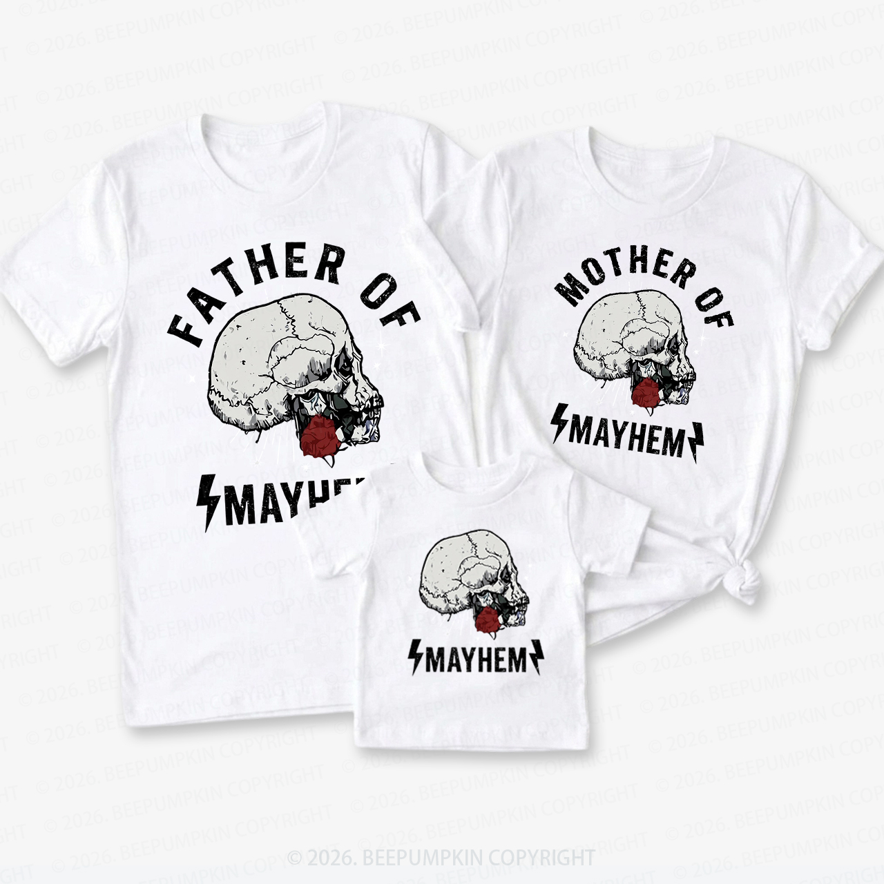 Mayhem Dad&Me Matching Shirts