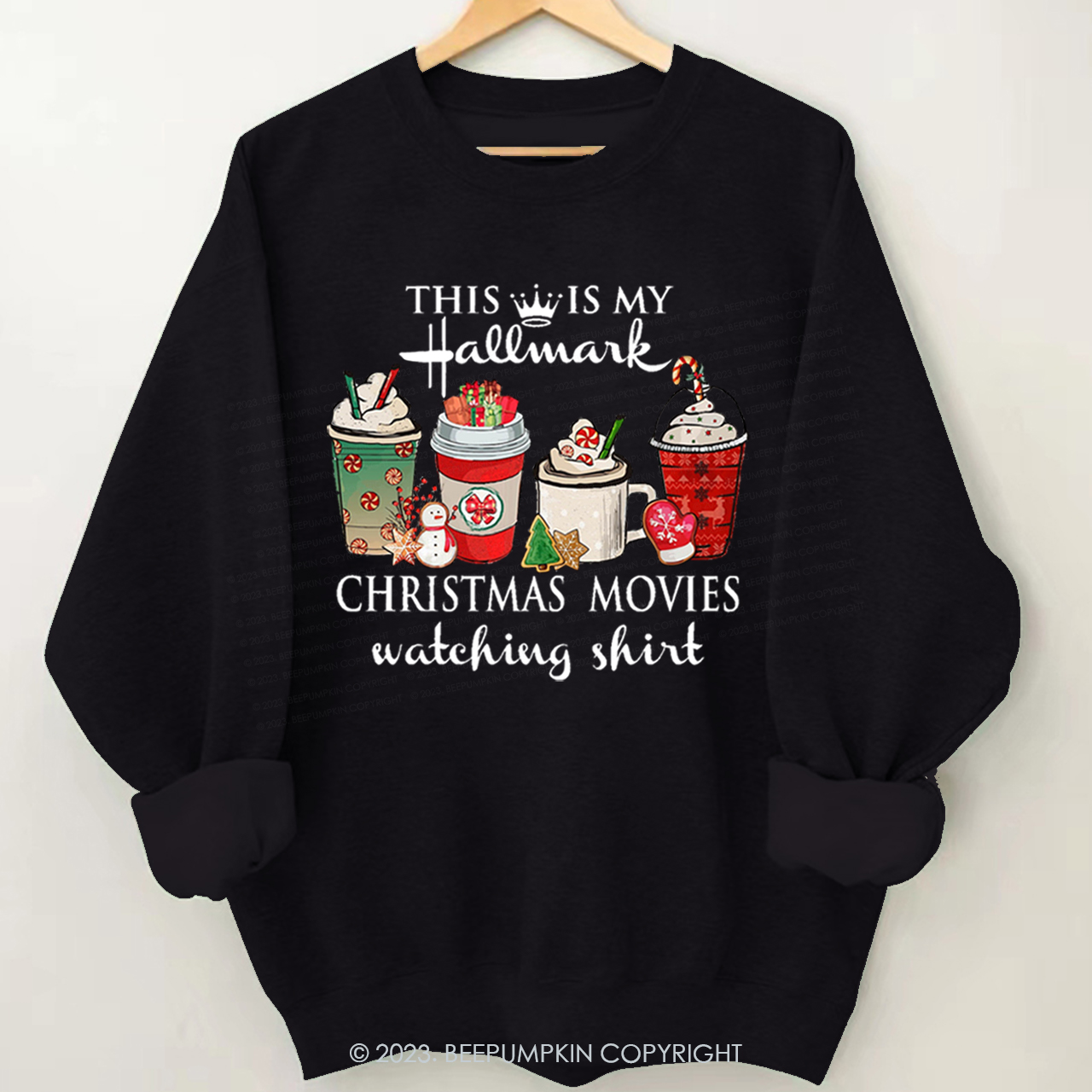 This Is My Christmas Movie Sweatshirt Beepumpkin