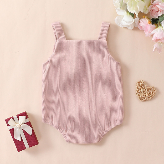 Red Heart Baby Girl Valentine's Day Bodysuit 