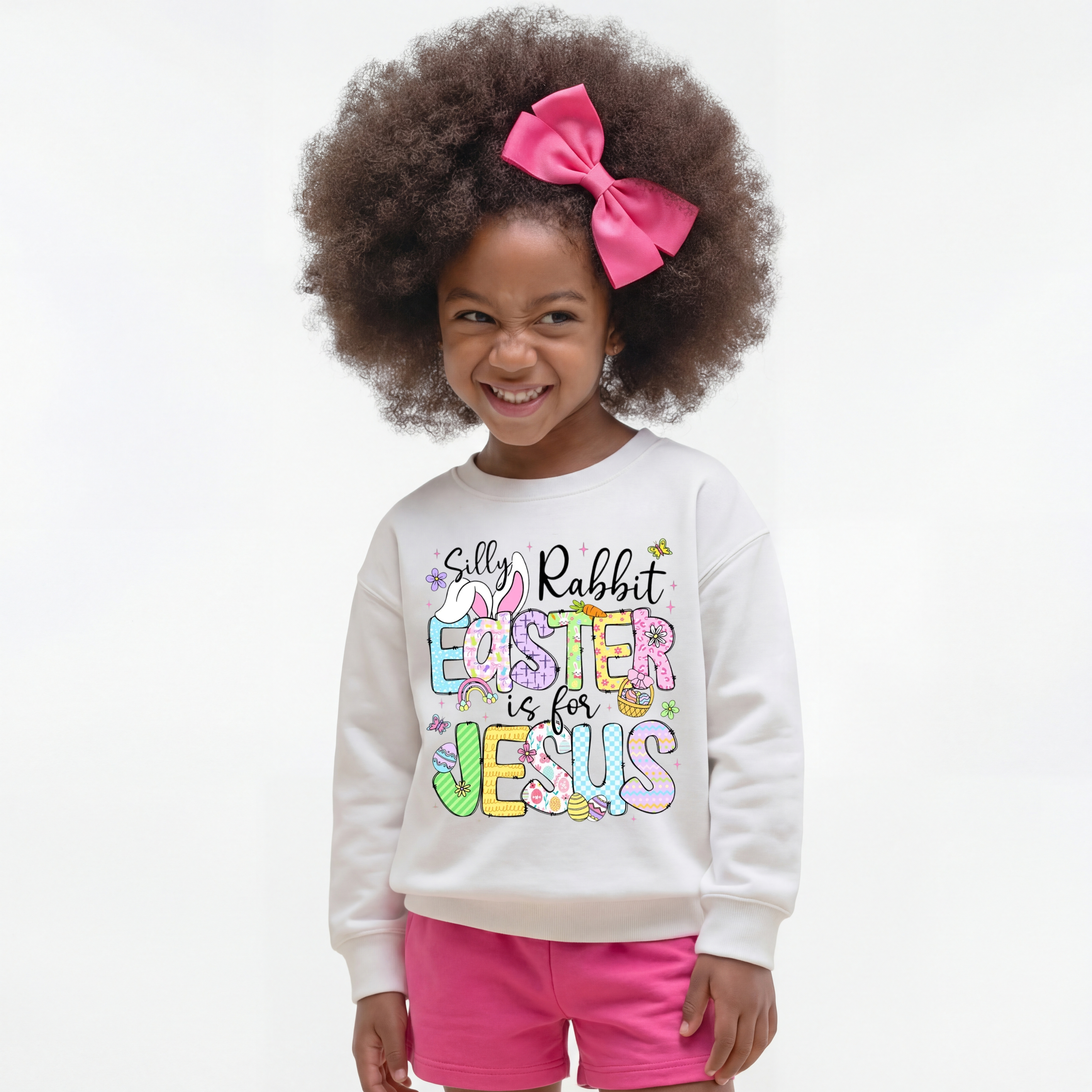Silly Rabbit Easter If For Jesus Kid's Sweatshirt
