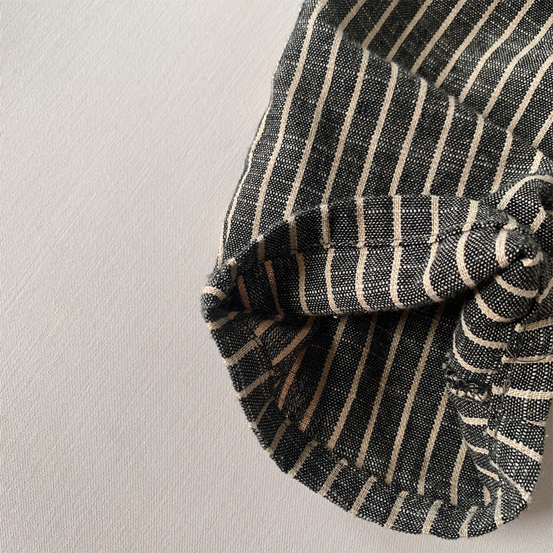 Vertical Striped Loose Shorts For Toddler Kids