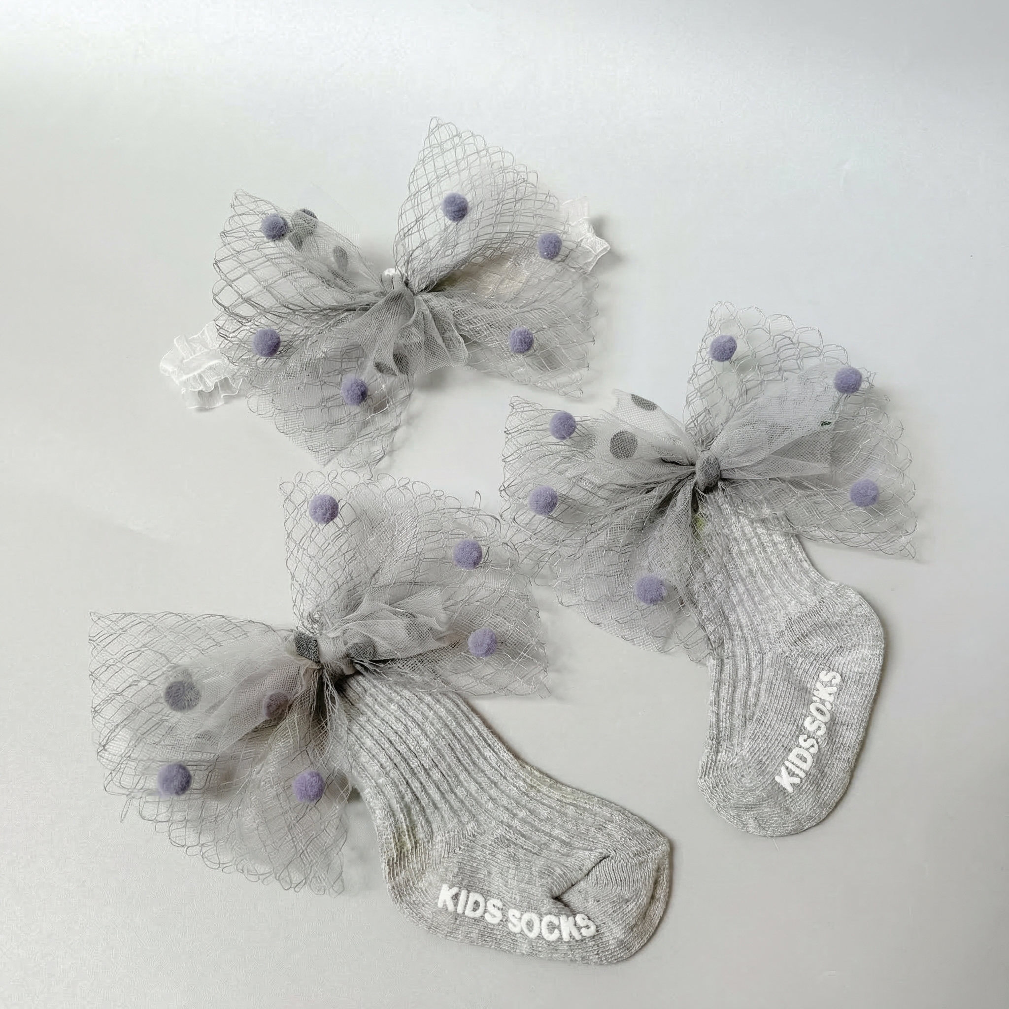 3 Pieces Personalized Baby Girl New Born Grey Sets (Princess xxx Has Arrived)