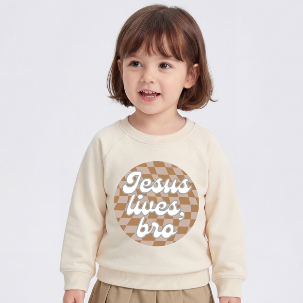 Easter Jesus Lives Kid's Sweatshirt