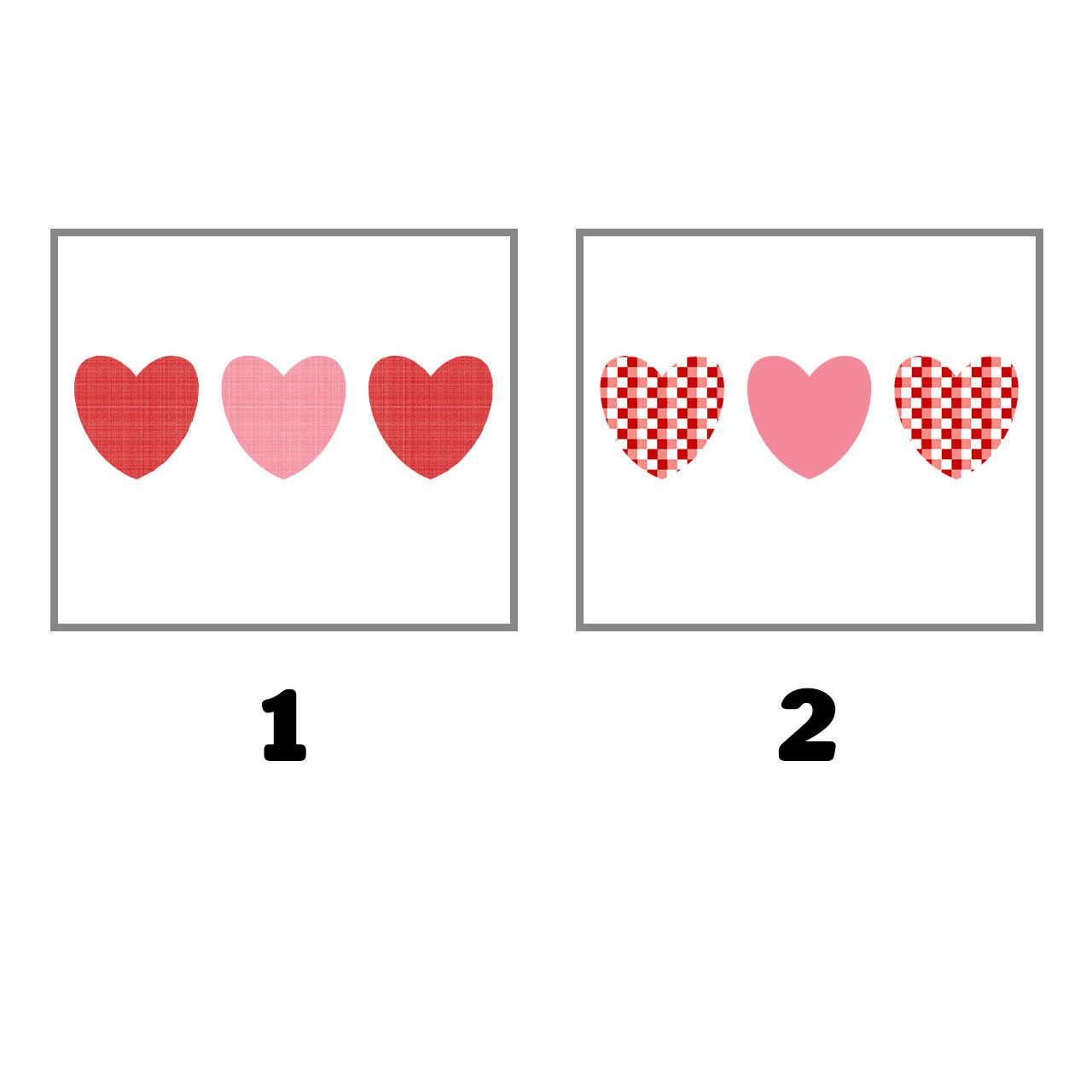 Personalized Plaid Heart Valentine's Day Baby Coming Home Outfit