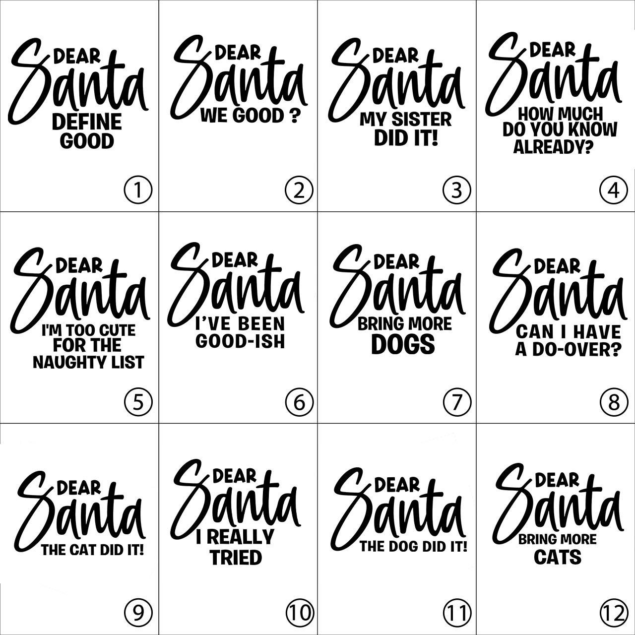 Christmas Dear Santa Family Matching Pajamas Beepumpkin