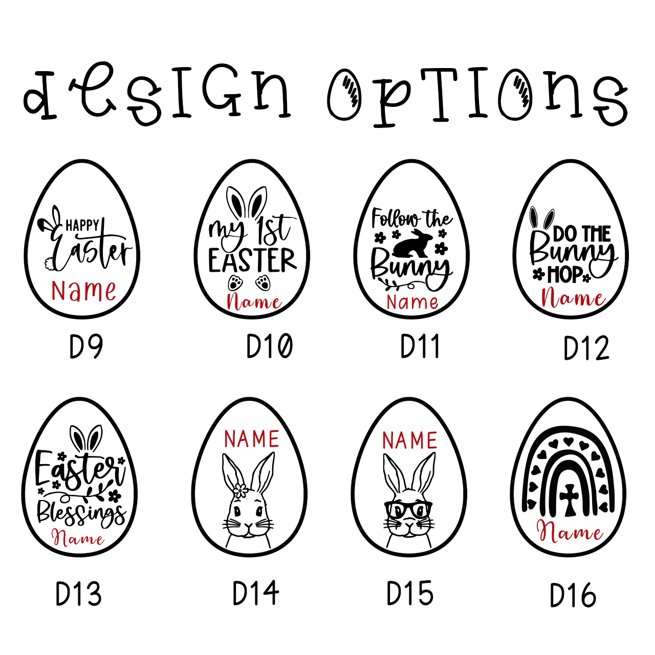 Personalized Musical Wooden Easter Egg Shakers