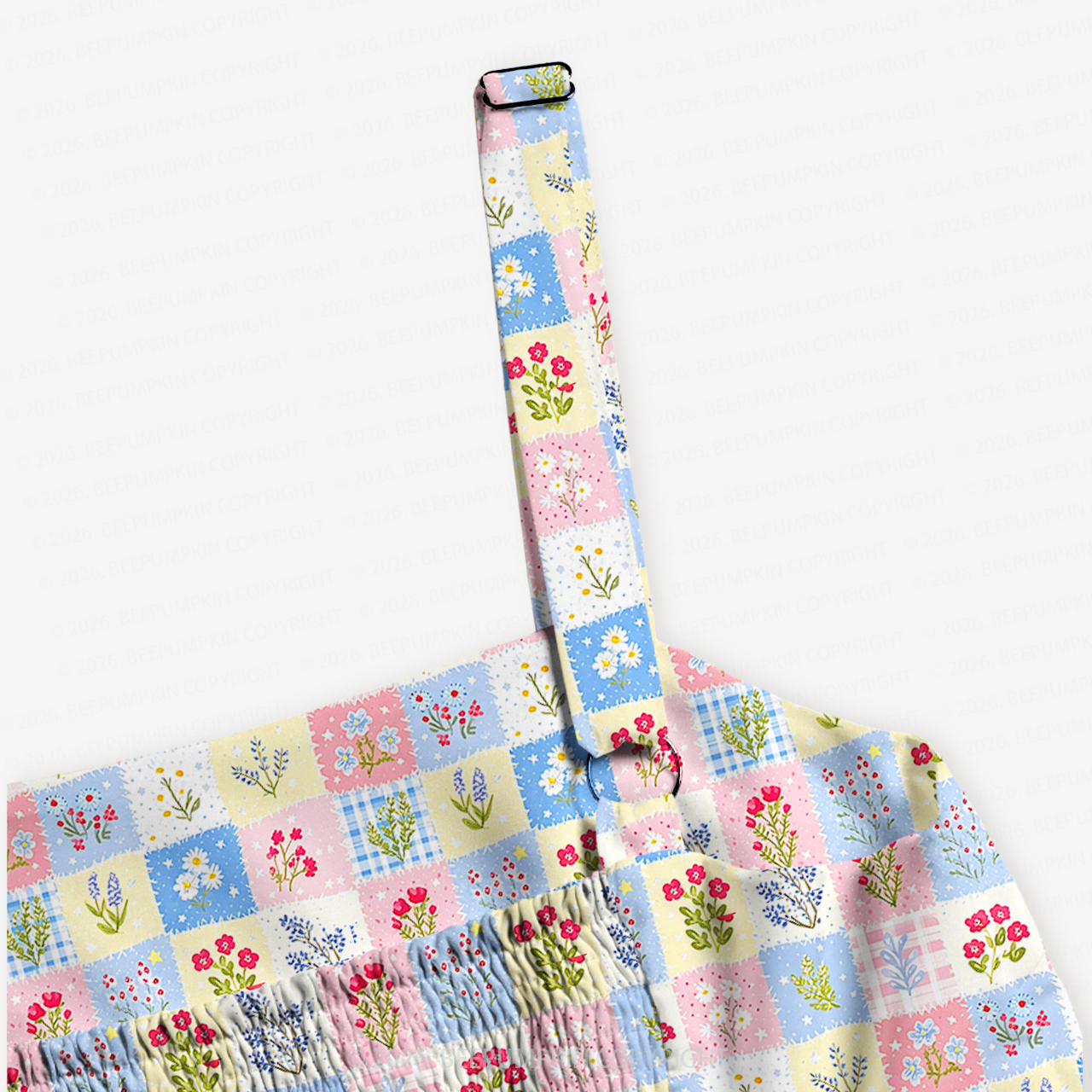 Spring Garden Patchwork Women’s Voile Cami Dress