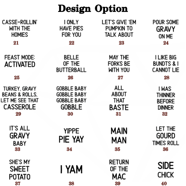 Personalized Funny Thanksgiving Party Family Matching Shirts