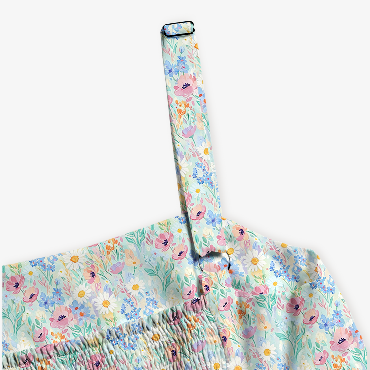 Morning Dew Blooms Women’s Voile Cami Dress