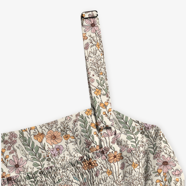 Bohemian Blossom Tiered Women’s Voile Cami Dress