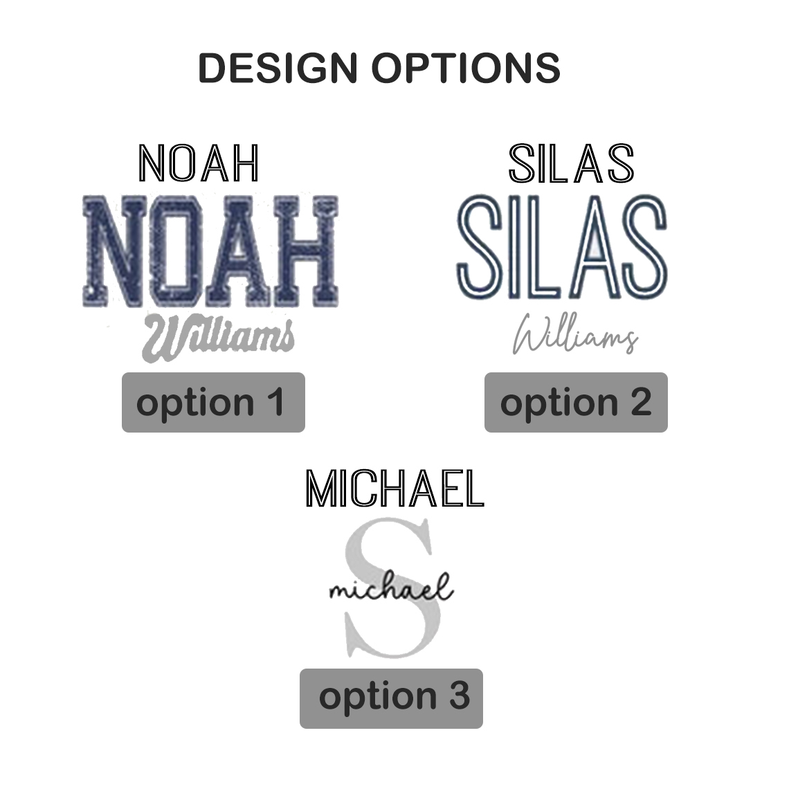 Navy Blue Striped Personalized With Name Coming Home Outfit Sets