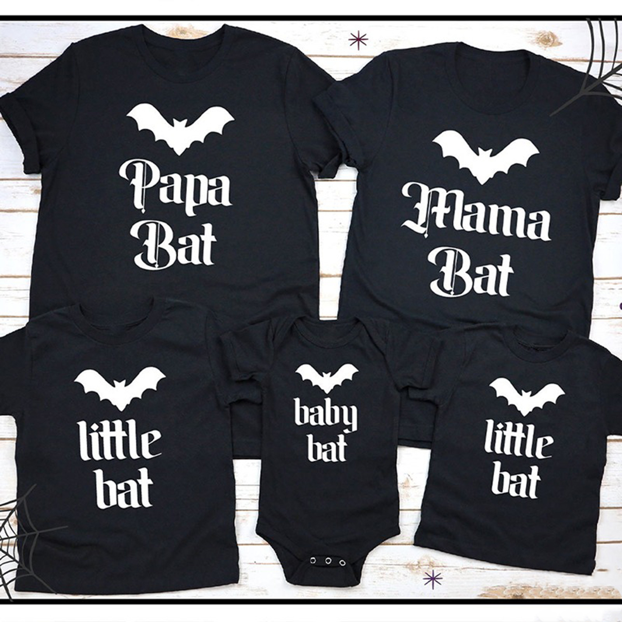 Halloween Bat Family Matching Shirt 
