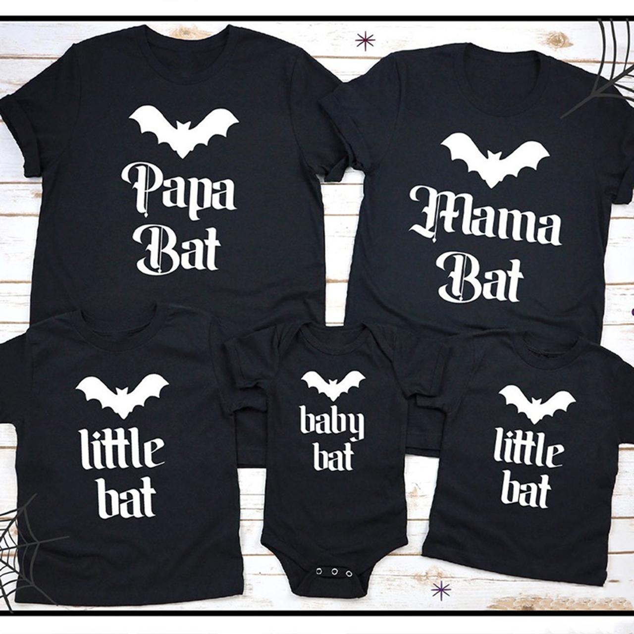Halloween Bat Family Matching Shirt 