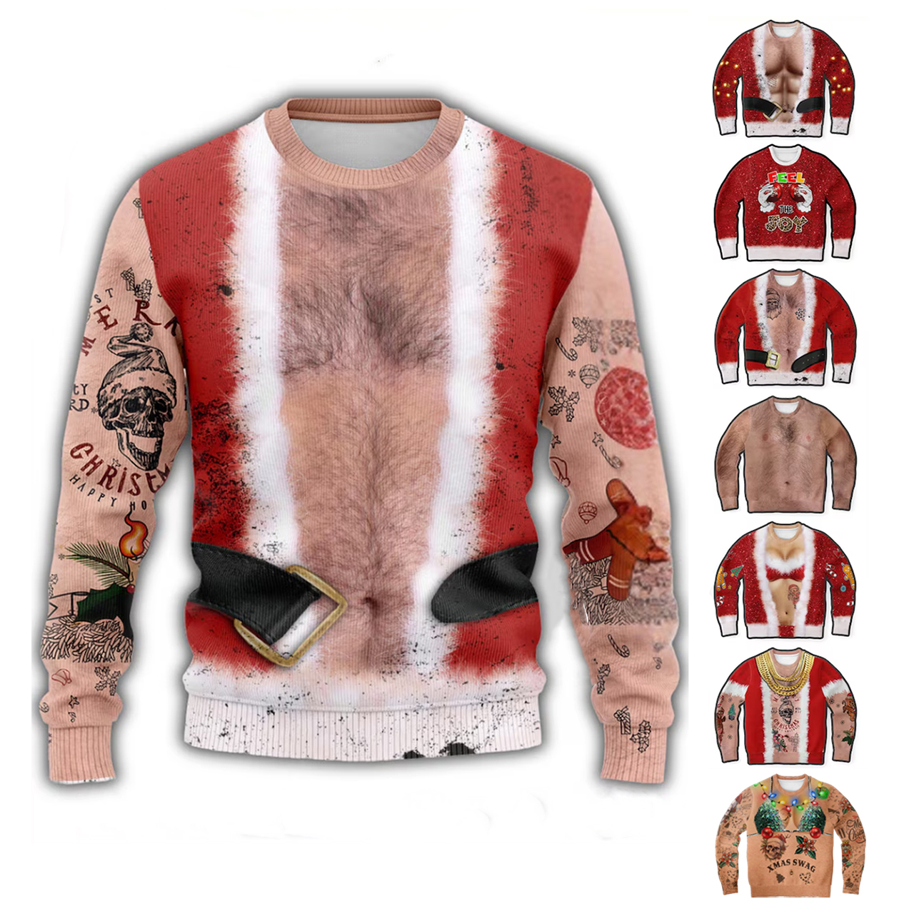 Bad Santa Knit Sweatshirt
