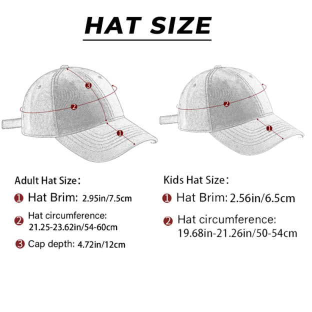 State Outline Embroidery Hat Kid&Adult