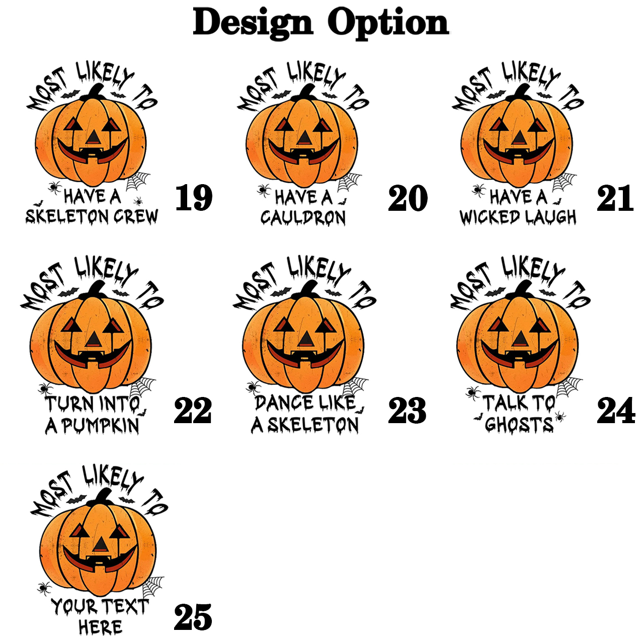 Personalized Most Likely To Halloween Family Matching Shirts