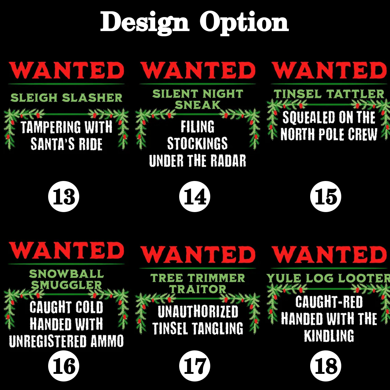 Personalized North Pole Correctional Family Matching T-Shirts Beepumpkin