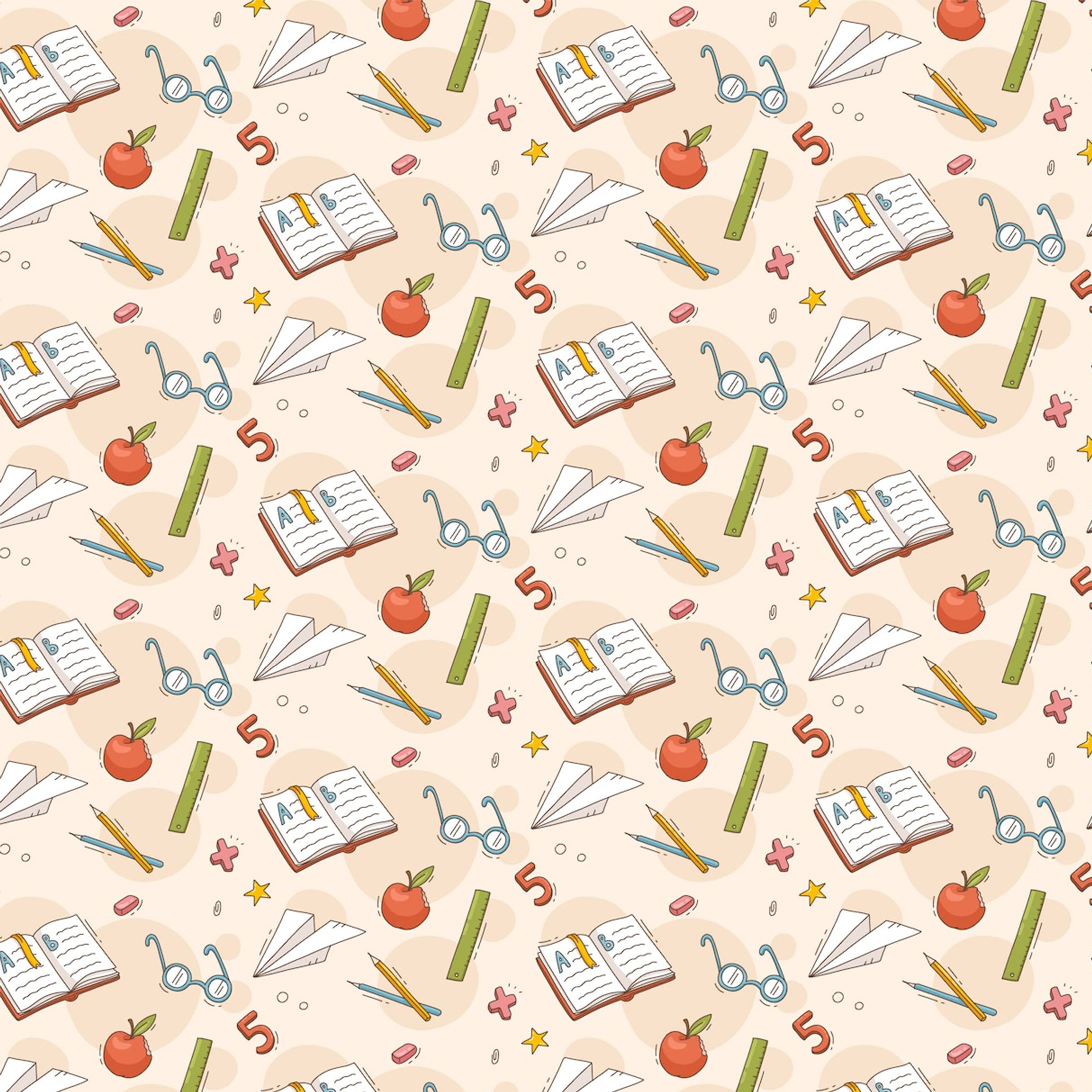 Paper Plane Dream All Over Print Kids Tees