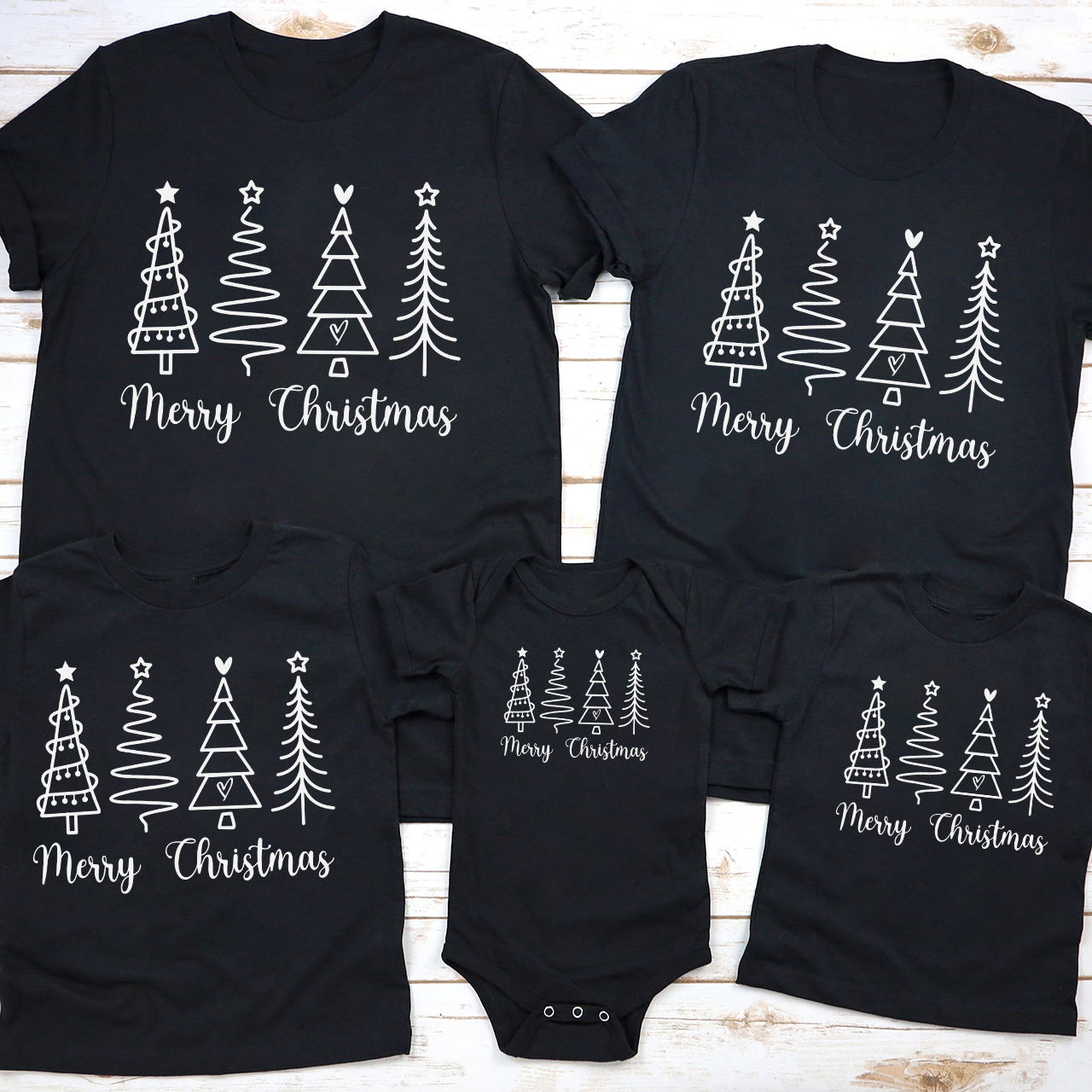Merry Christmas Tree T-Shirts