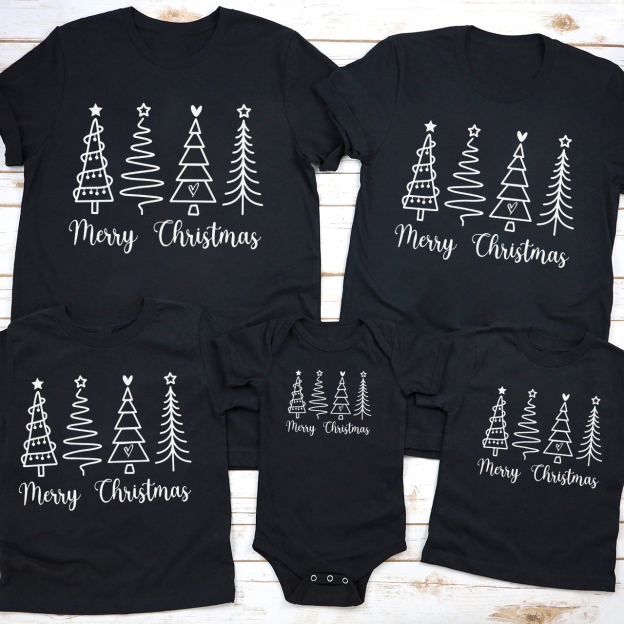 Merry Christmas Tree T-Shirts
