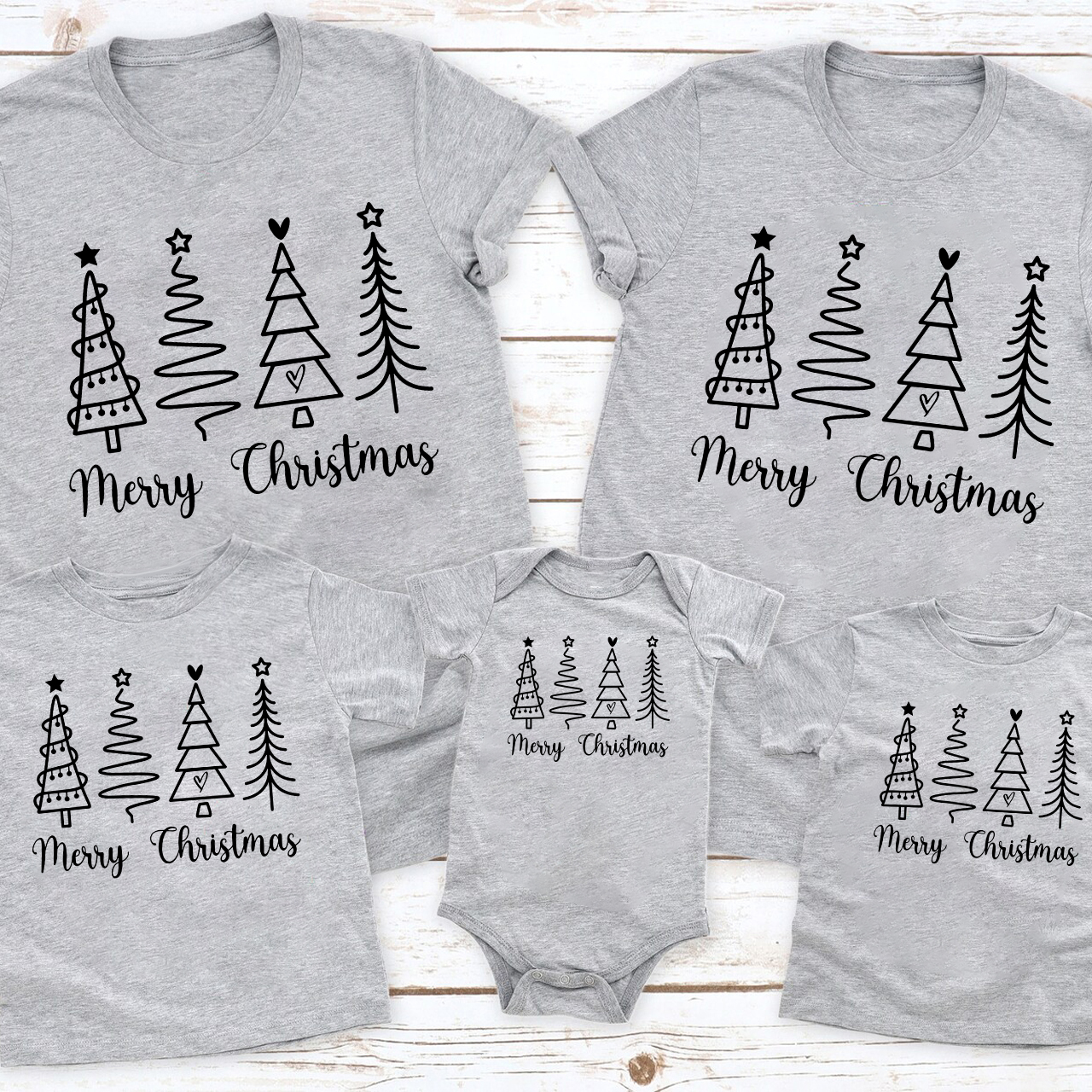 Merry Christmas Tree T-Shirts