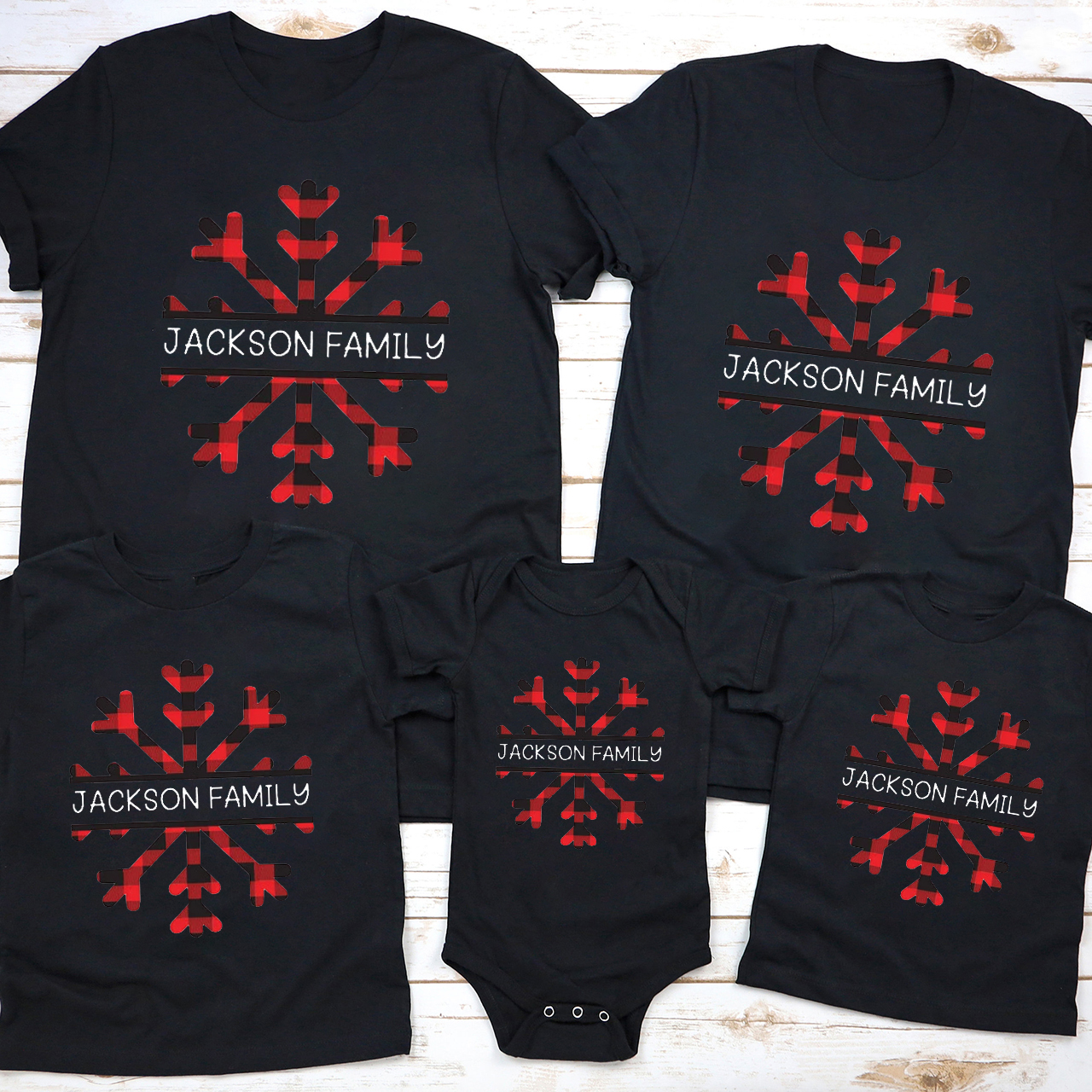 Schneeflocke Christmas Family Shirt