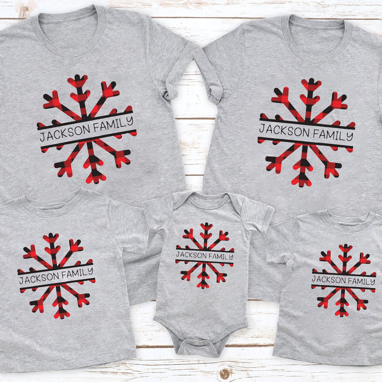 Schneeflocke Christmas Family Shirt