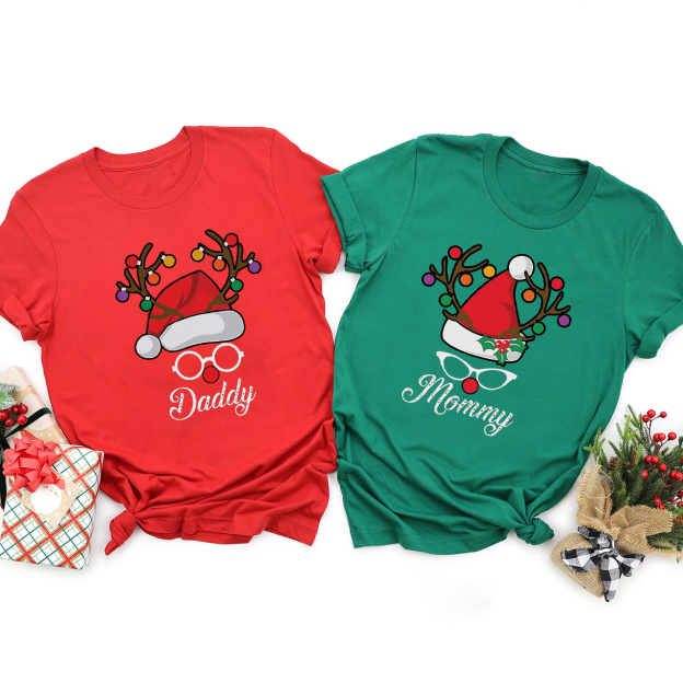 Name Family Christmas Matching Shirt