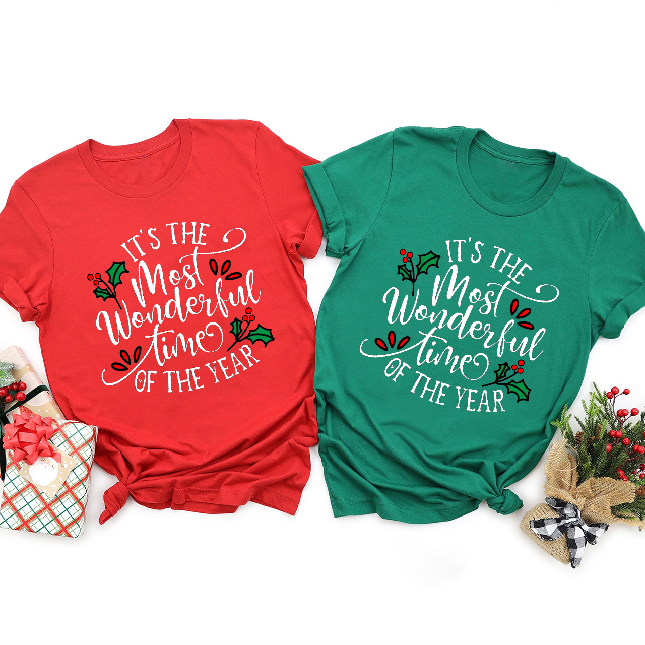 Most Wonderful Time Of The Year Family Matching Shirt